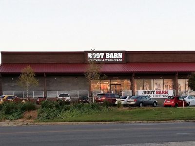 Boot Barn Under Construction